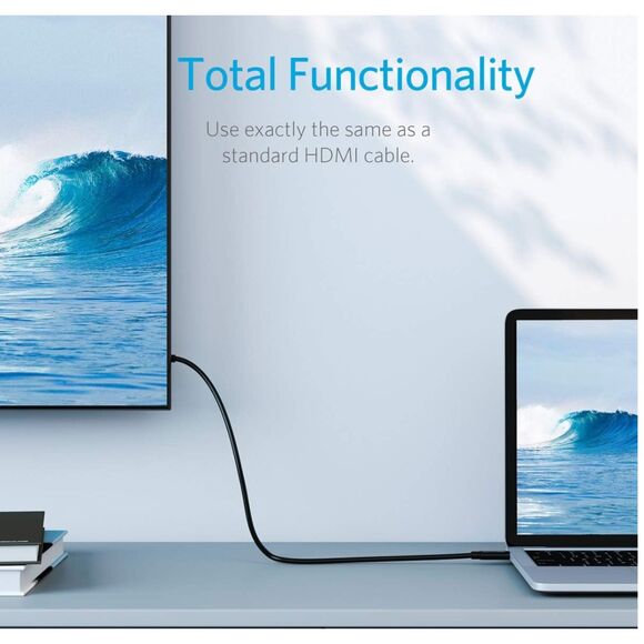 Anker USB-C to HDMI Cable 6ft-NIB - Picture 3 of 10